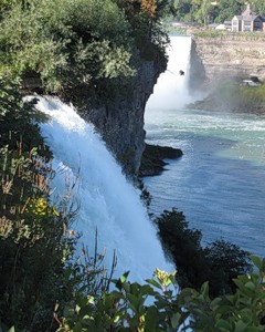Ниагара - перпендикулярные водопады